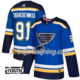 St. Louis Blues tröja Vladimir Tarasenko 91 Adidas 2017-2018 Blå Authentic - NHL Tröjor Barn